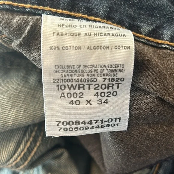 Men’s Wrangler Retro Relaxed Boot Cut Jeans - Picture 3 of 4